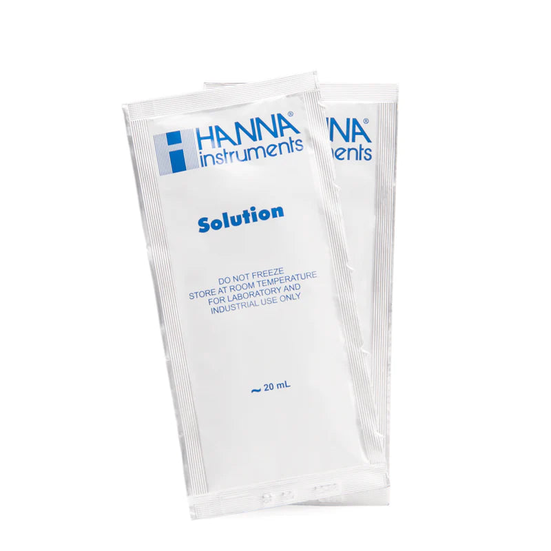 Sachet de solution d'étalonnage de salinité Hanna 35 ppt (20 ml) - HI70024