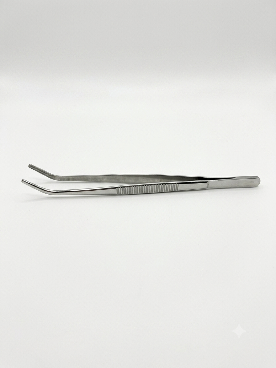 Pince précelle courbée 8"